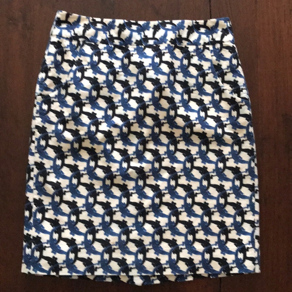 J Crew collection coccodrillo crocodile skirt